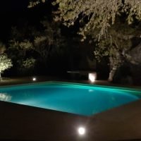 piscine nuit